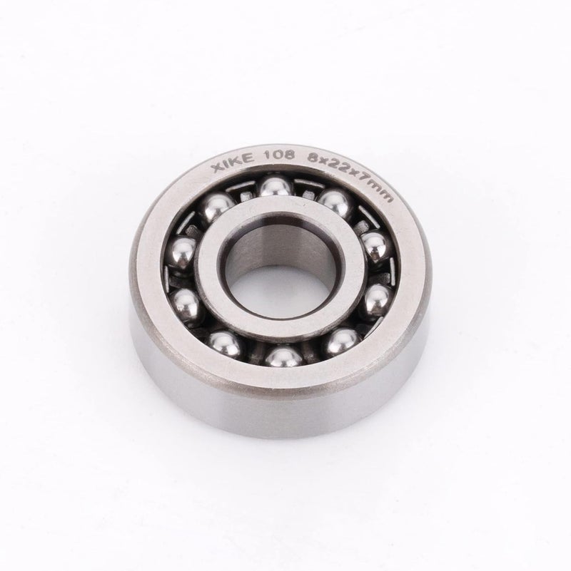 Xike 1 Pcs 108 Self-Aligning Ball Bearings 8x22x7mm, Open and Chrome Steel Fits DIY/Fans/Industrial/Agriculture/Pulp/Paper/Beverage/Textile/Material Handling Machinery. - Image 5